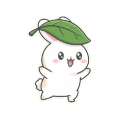 兔子日常・米斑白色