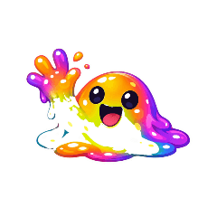 Neon Mood: Melting Slimes