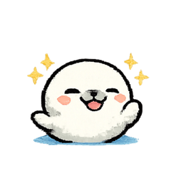 可愛海豹日常貼圖１