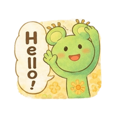 Cute Daily English Stamp