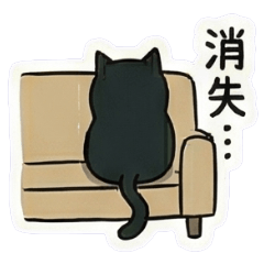 社恐人的不社交指南-黑貓