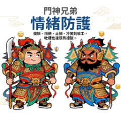 門神兄弟－情緒防護罩