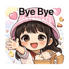 可愛日常語錄小女孩-雯雯