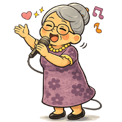 Aunt and niece are happy.