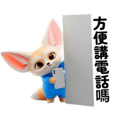 3D療癒系列：耳廓狐的日常