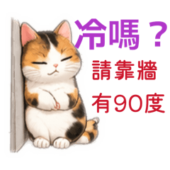 三花貓陪聊哄睡中