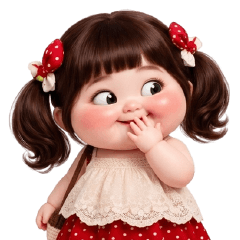 Funny face girl 218 BIG EN