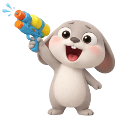 Rabbit! Tuatung : Songkran day (No text)