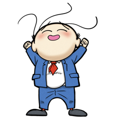 Everyday Greetings - Bald Dad Stickers