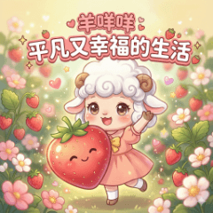 羊咩咩－平凡又幸福的生活（特大貼圖）