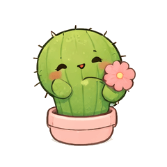 呆萌仙人掌