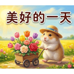 家鼠向長輩問好（長輩圖）