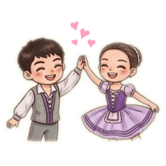 甄甄碩碩愛跳舞