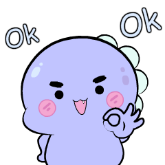 Chubby Grumpy Dino 3 : Eng