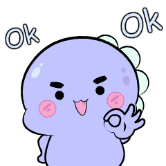 Chubby Grumpy Dino 3 : Eng