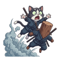 忍者貓喵丸：眼神表情之術