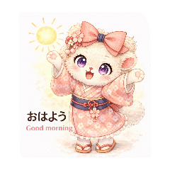 Edo Kawaii Maachan Daily StickersNo.1