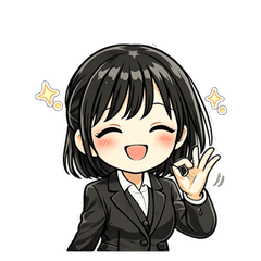 Working Girl Stickers (Office Lady)