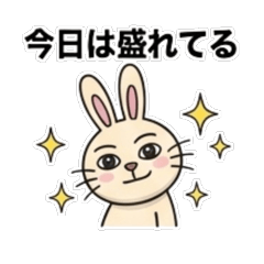 Relatable Bunny_Honne Stickers