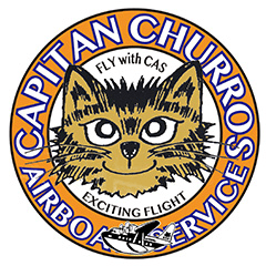 Capitan Churros Sticker