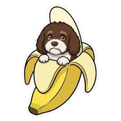 Dog Pun Stickers