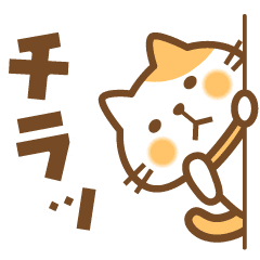 Moving! Tobi Cat Nekota-san Sticker