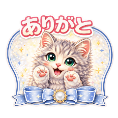 Cute Cat Stickers for Daily Use Vol.1