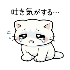 Sick Cat. (Feeling Nauseous)