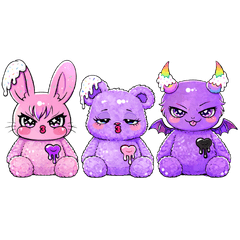 Melty Series | Daily Emotion Stickers