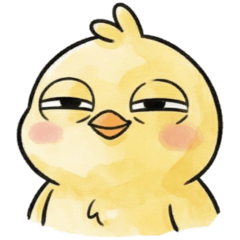 小雞 - 慵懶小雞隨意畫～好懶 台灣版