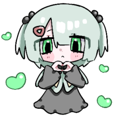 polite twintail girl