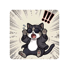 Retro-style Oyaji-dono Cat 2: Daily Life