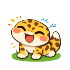 Reopi | Cute and Relaxed Leo-Pa stickers
