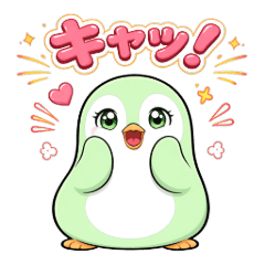 Soft and Cute Penguin Stickers 2