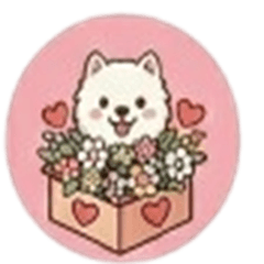 Samoyed's intense emotions