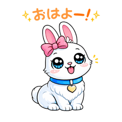 Stickers of little adventurous animals