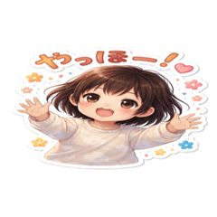 Sweet Everyday Stickers Tumugi