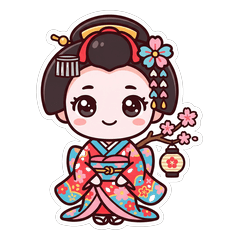 Kawaii Maiko: Kyoto Dialect Stickers