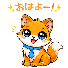 Stickers of little adventurous animals2