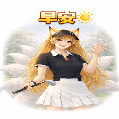 Fox Girl Mood & Daily Chat Stickers