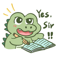Crocodile's daily life