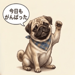 巴哥犬莫卡：毛茸茸主婦日常