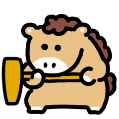 新年馬動畫貼紙（轉售）