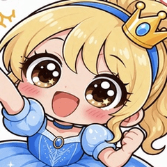 Cute Princess Stickers Vol 4 Daily Use
