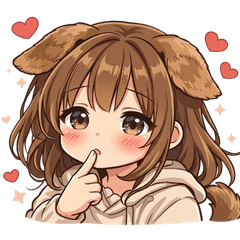 Mofu-Cute Dog-Eared Girl