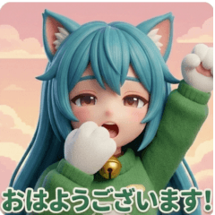 A cat-eared girl's daily life