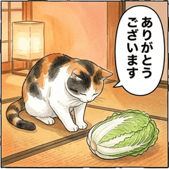 Cute Cat Solo Hot Pot Foodie Greetings