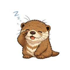 An otter for daily moments