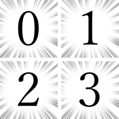 NUMBER SYUCYUSEN Sticker