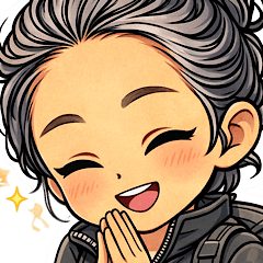 Chibi Traveler Daily Stickers Clear